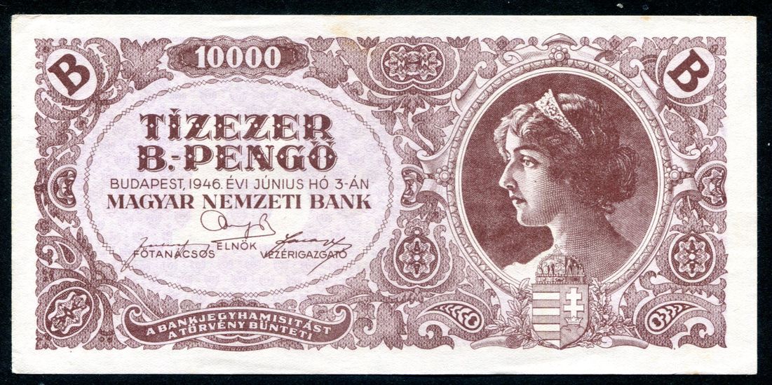 1946 10000 B-Pengő