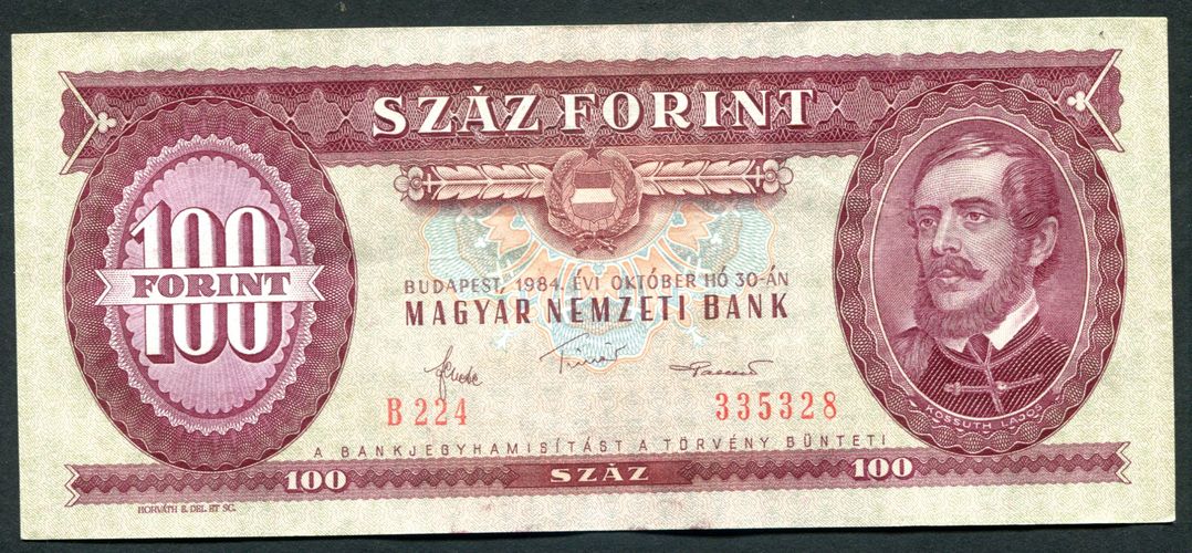 1984 B 100 Forint
