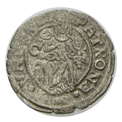 I. Ferdinánd 1528 C-liliom denár