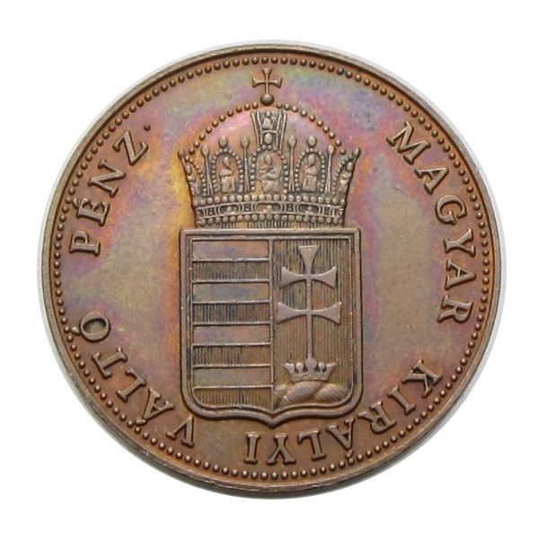 Szabadságharc 1848 1 krajcár utánveret