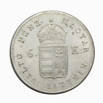 Szabadságharc 1849 NB 6 krajcár