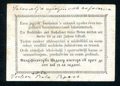 1849 15 krajcár