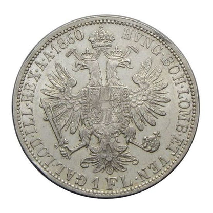 Ferenc József 1860A 1 Florin