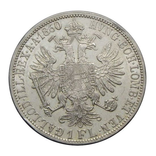 Ferenc József 1860A 1 Florin