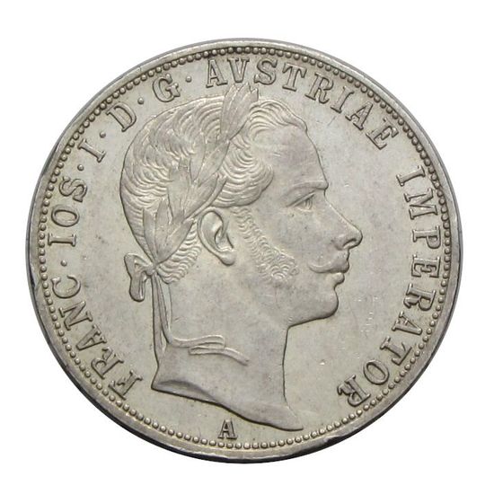Ferenc József 1860A 1 Florin