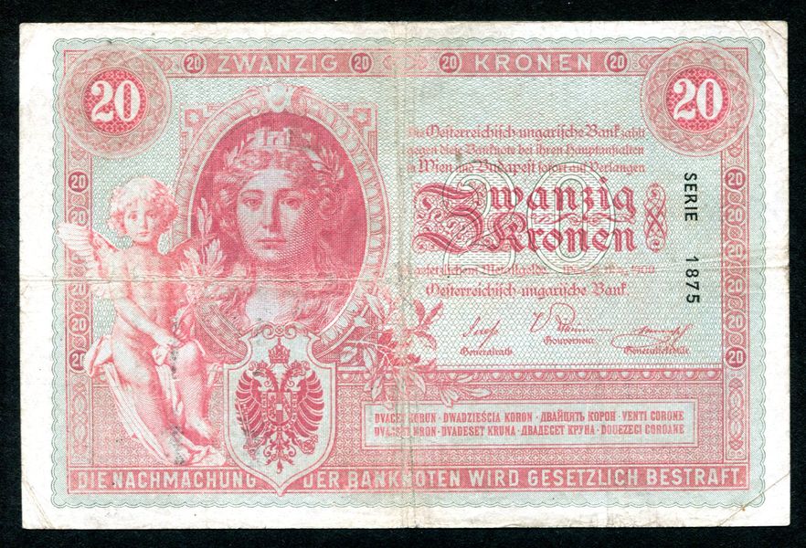 1900 20 Korona
