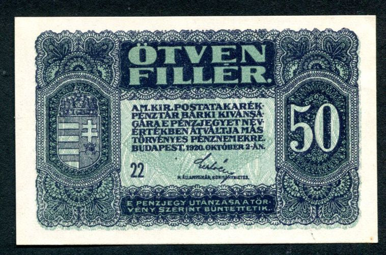 1920 50 fillér - 22