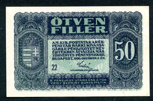 1920 50 fillér - 22