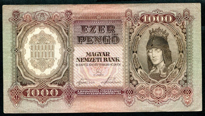 1943 F 1000 Pengő