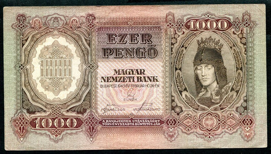 1943 F 1000 Pengő
