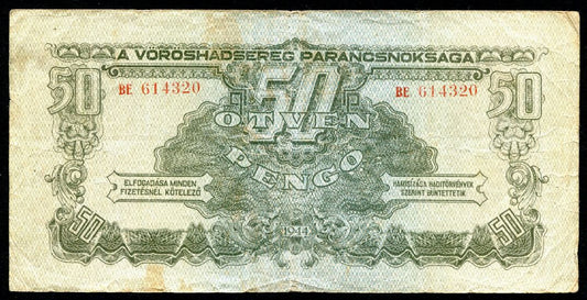 1944 50 Pengő Vörös Hadsereg