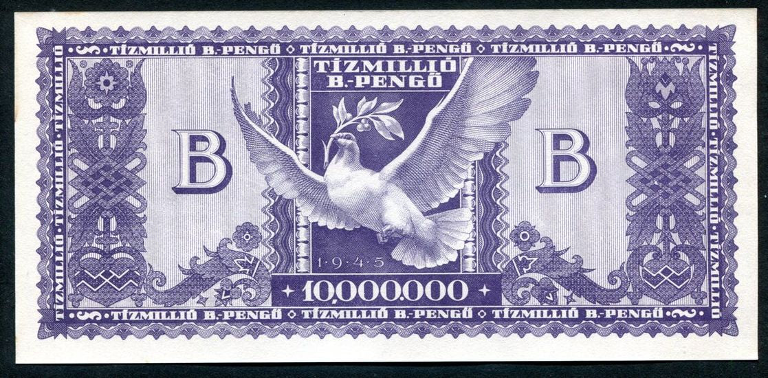 1946 10 millió B.-Pengő