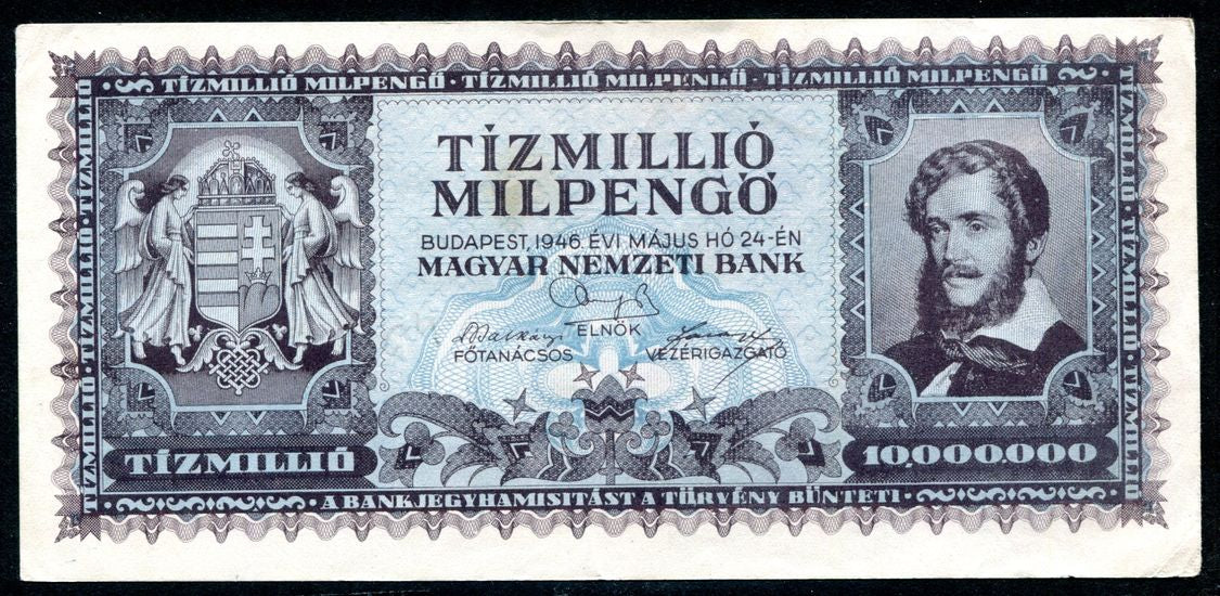 1946 10 millió Milpengő