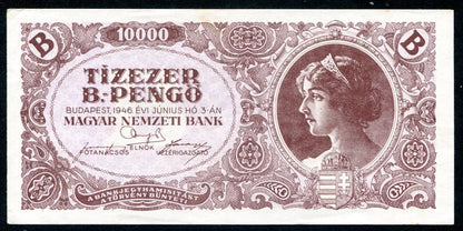 1946 10000 B-Pengő