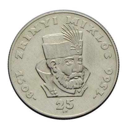 1966 25 Forint Zrínyi Miklós proof like