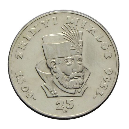 1966 25 Forint Zrínyi Miklós proof like