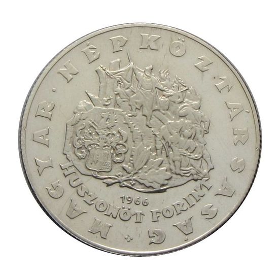1966 25 Forint Zrínyi Miklós proof like