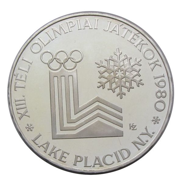 1980 500 Forint Lake Placid PP