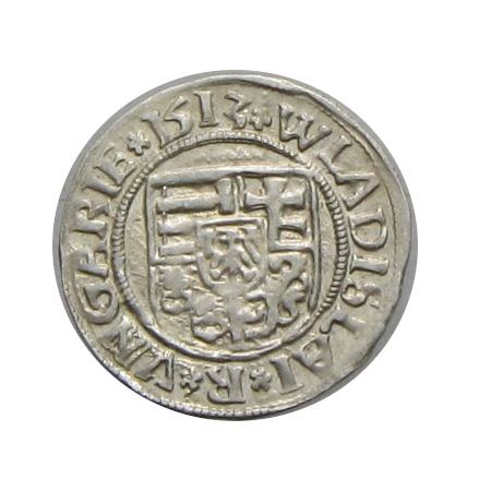 II. Ulászló denár ÉH 646c 1513 KG