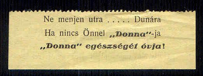 Donna óvszer bón