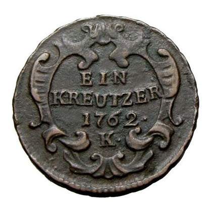 Mária Terézia 1762 K 1 krajcár