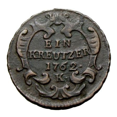 Mária Terézia 1762 K 1 krajcár