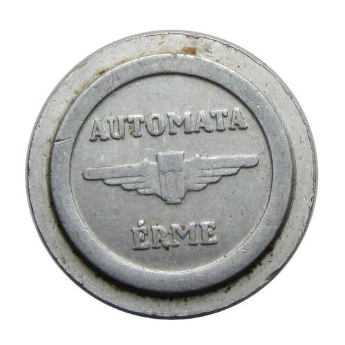 Utasellátó Automata Érme "3" értékjelzés